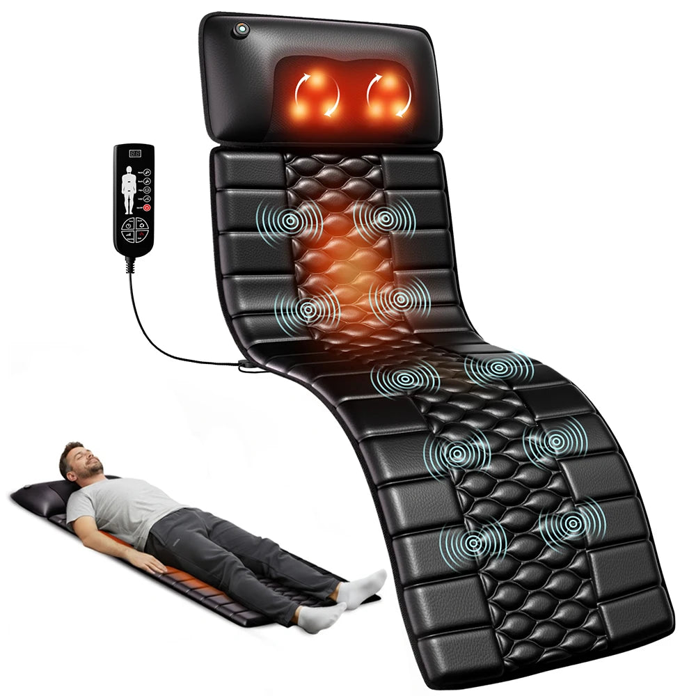 Shiatsu Full Body Heated Massage Mat, Supports Recovery, Reclaim Peace
