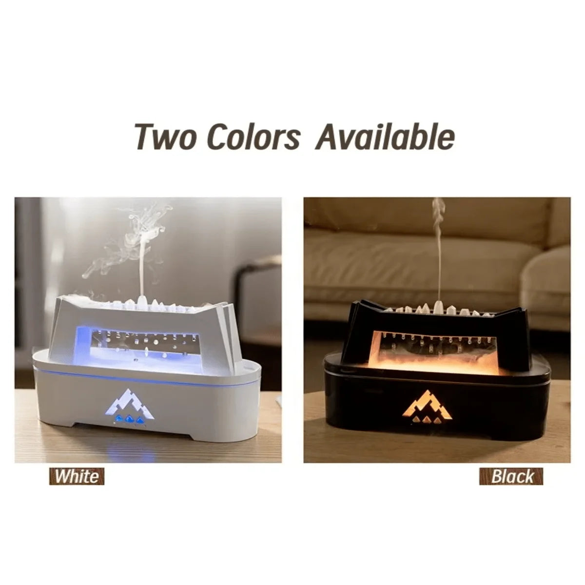 LISM Water Droplet Rain Sound Aromatherapy Diffuser Humidifier