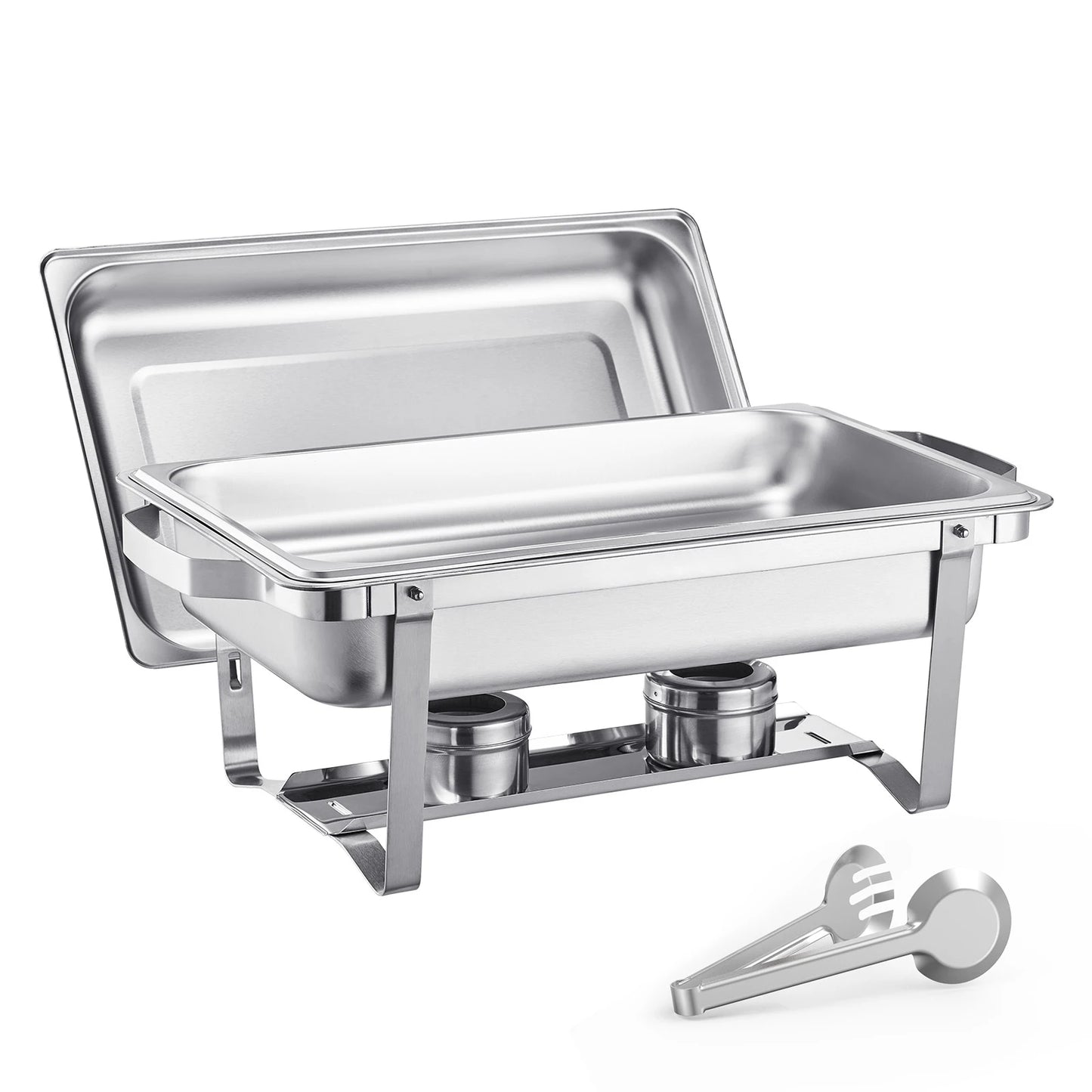 SucceBuy Stainless Steel Chafing Dish Buffet Set Catering Warmer