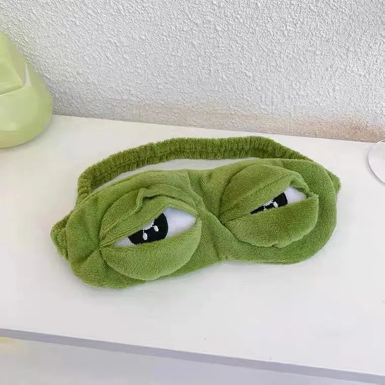 Sad Frog Sleep Mask For Restful Sleep And Light Blocking