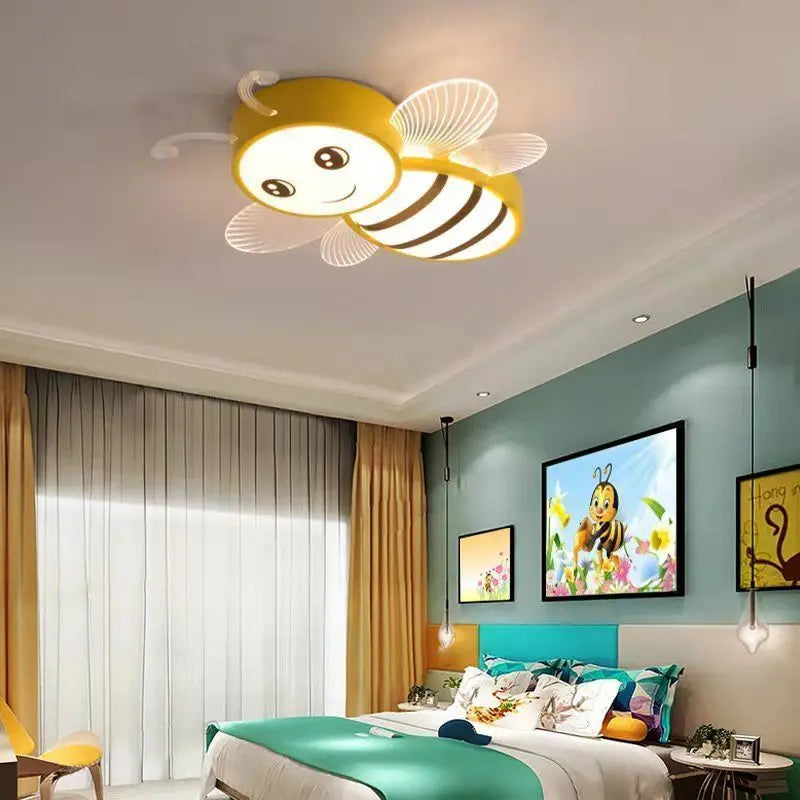DUTRIEUX Cartoon LED Kids Bee Night Light for Bedroom