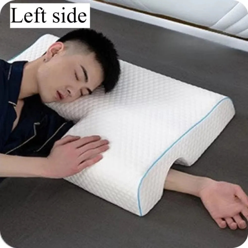 Orthopedic Memory Foam Pillow For Arm Pain Relief And Support