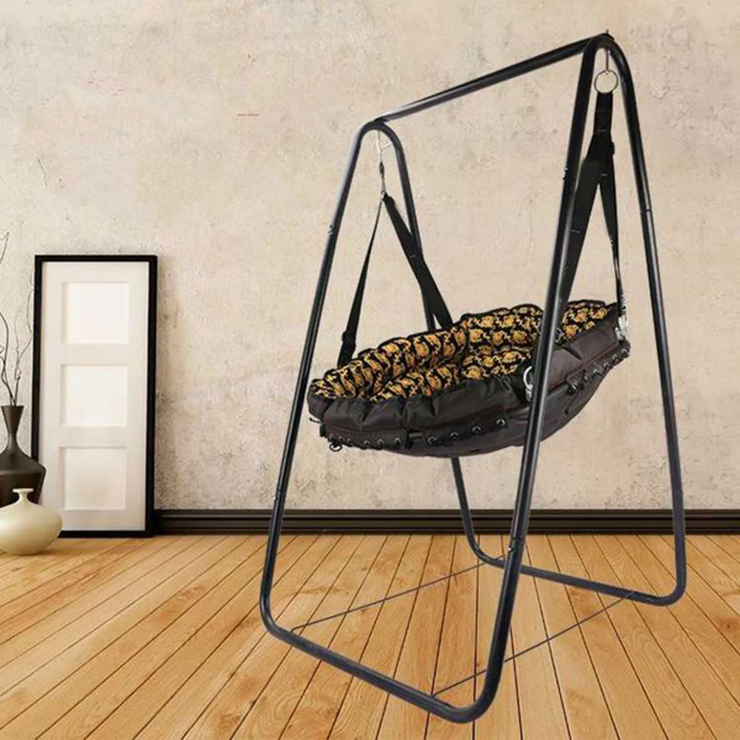 NONE Outdoor Hammock Swing Chair Frame for Balcony