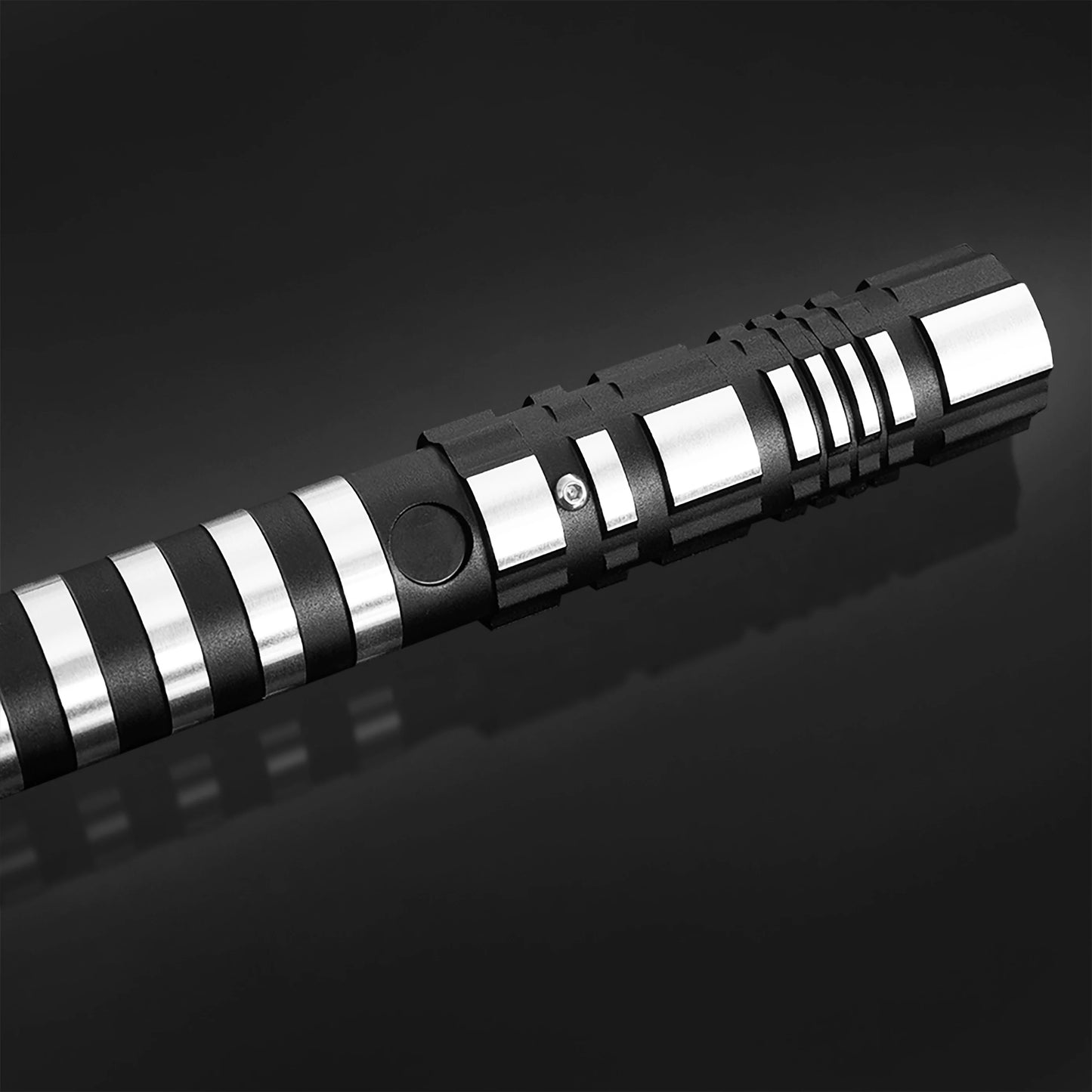 PHS Dueling Lightsabers,4 Modes Sounds for Adults,Black Metal Hilt Light up Sword Toys for Birthday Party Favors (99cm)