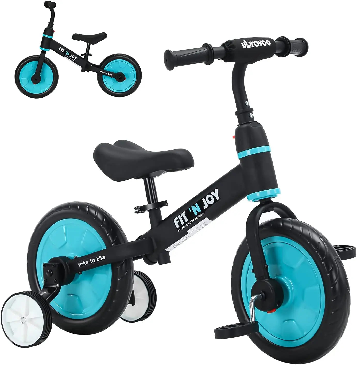 4-In-1 Toddler Balance Bike For Boys And Girls Ages 2-4