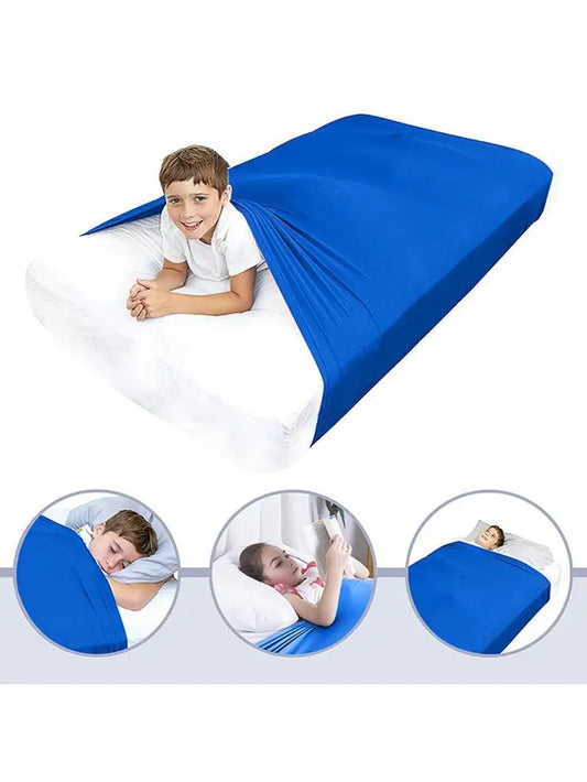 Sensory Bed Sheet Blanket Compression For Stress Relief