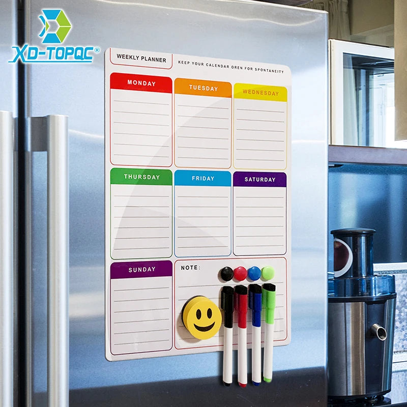 Magnetic Weekly and Monthly Planner Whiteboard for Office