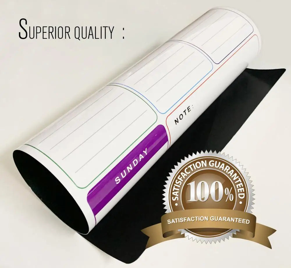 Magnetic Weekly and Monthly Planner Whiteboard for Office