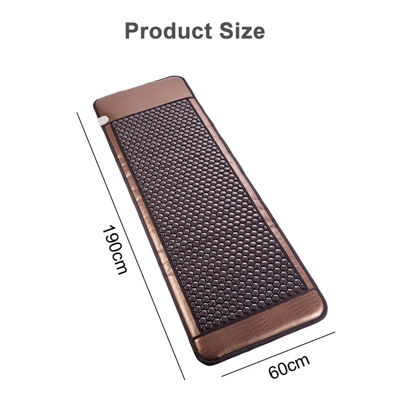 MagCellapy Infrared Natural Tourmaline Germanium Stone Mattress Heating Pad