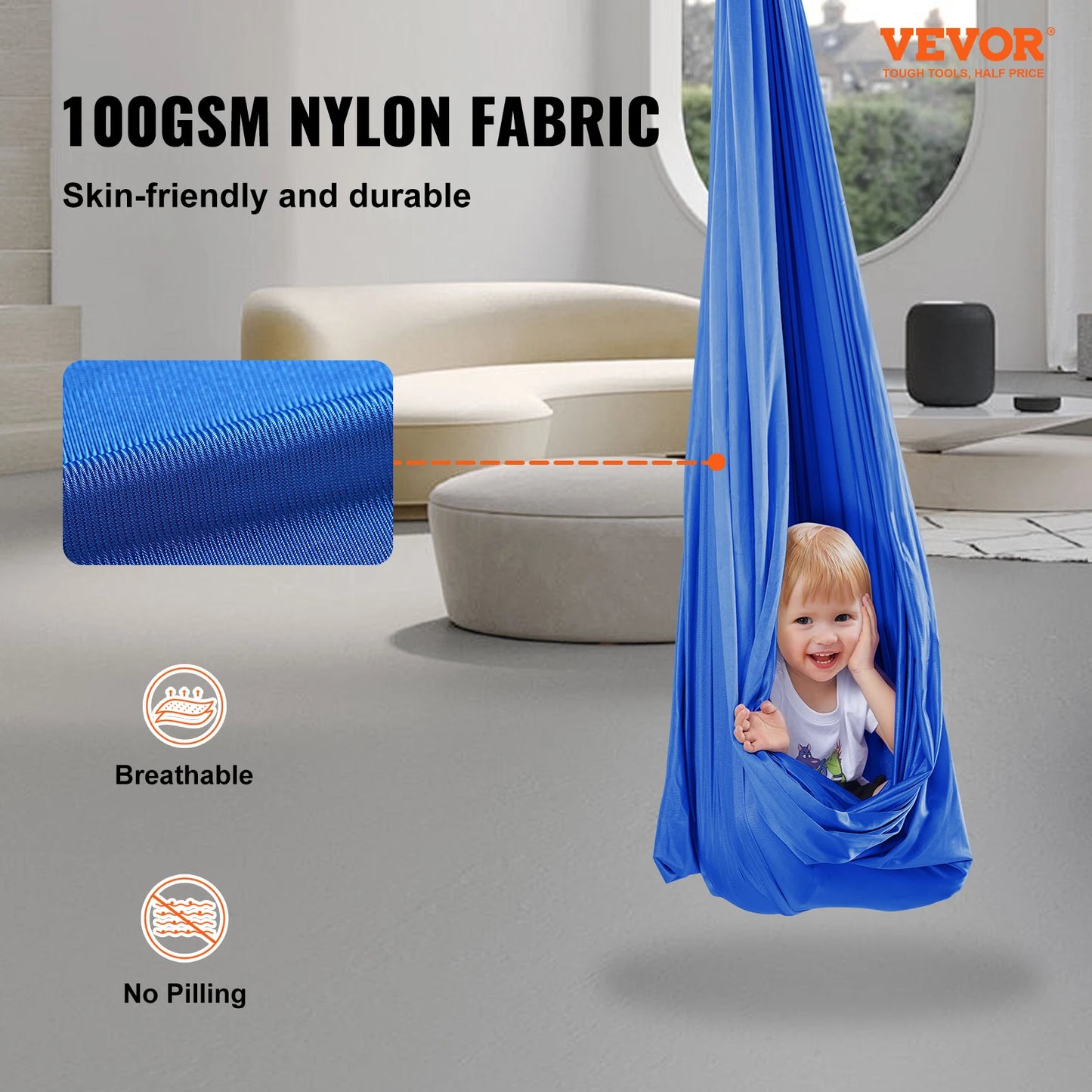 Sensory Swing Therapy Hammock For Kids And Adults With Autism