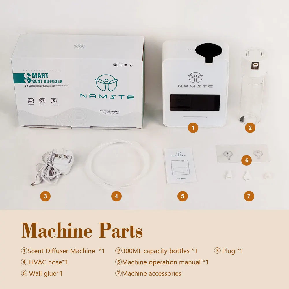 NAMSTEC WiFi Bluetooth Diffuser Aromatherapy Air Purifier For Home