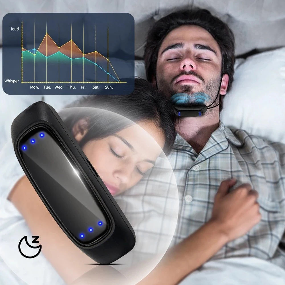 Stop Snore Portable USB Anti Snoring Device Sleep Apnea Aid