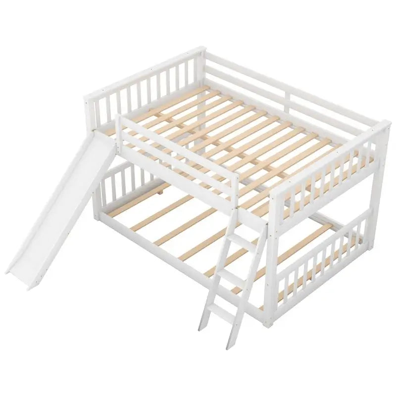 Bunk Bed With Convertible Slide And Ladder Modern Morocco Style