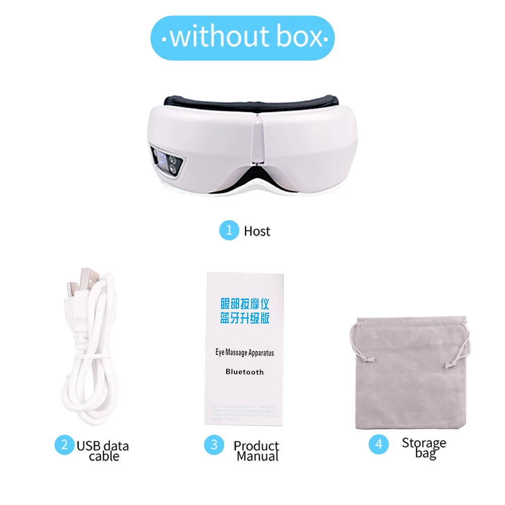 6D Smart Vibration Eye Massager For Relaxation And Fatigue Relief