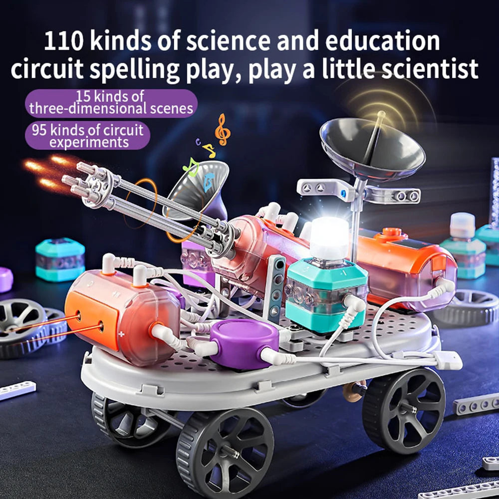 DIY Electronic Building Blocks Science Kit For Kids Educational