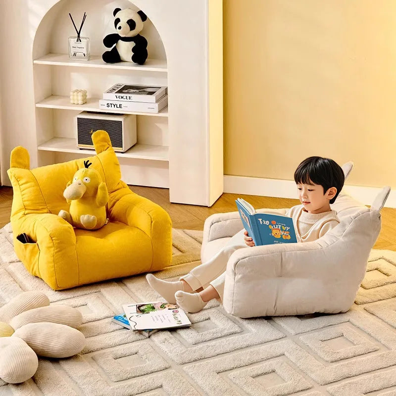 Kids Sofa Chair Cute Single Armchair For Home Reading Nook