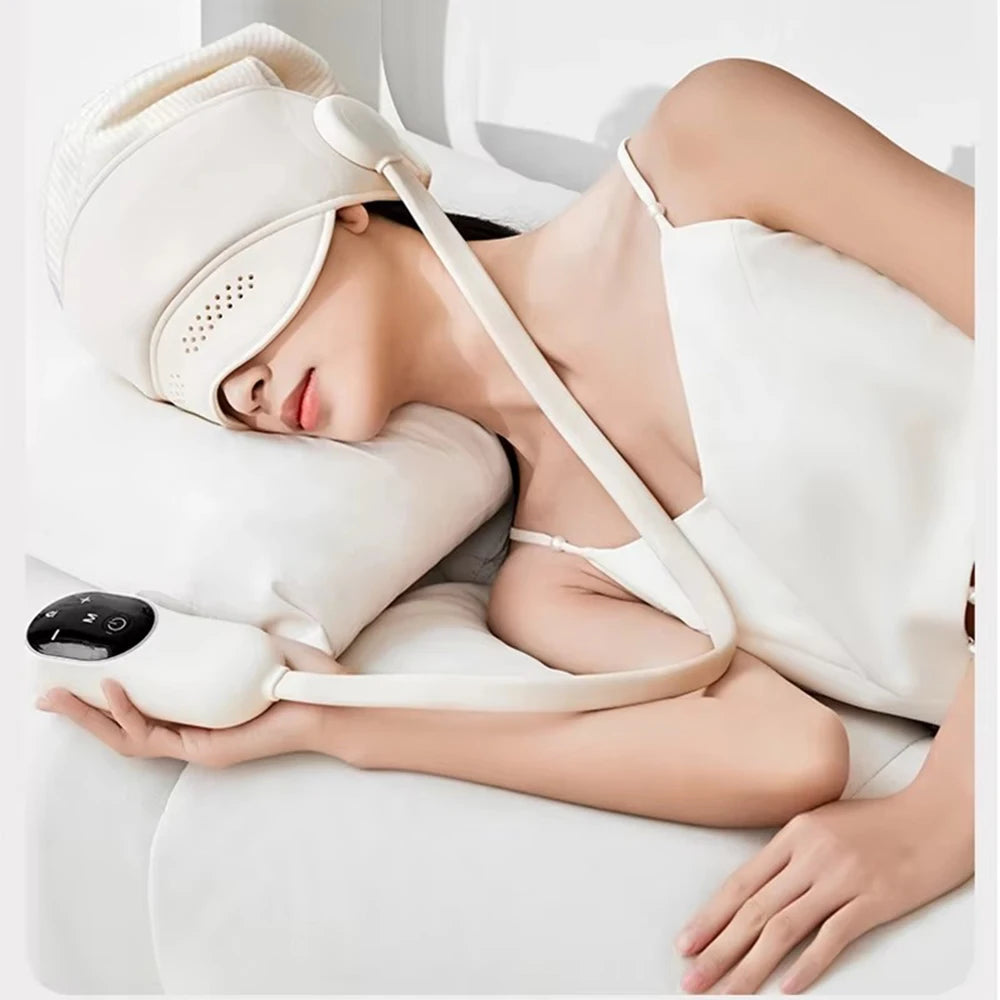 Head Massager Air Pressure Eye Massage Graphene Heating Device