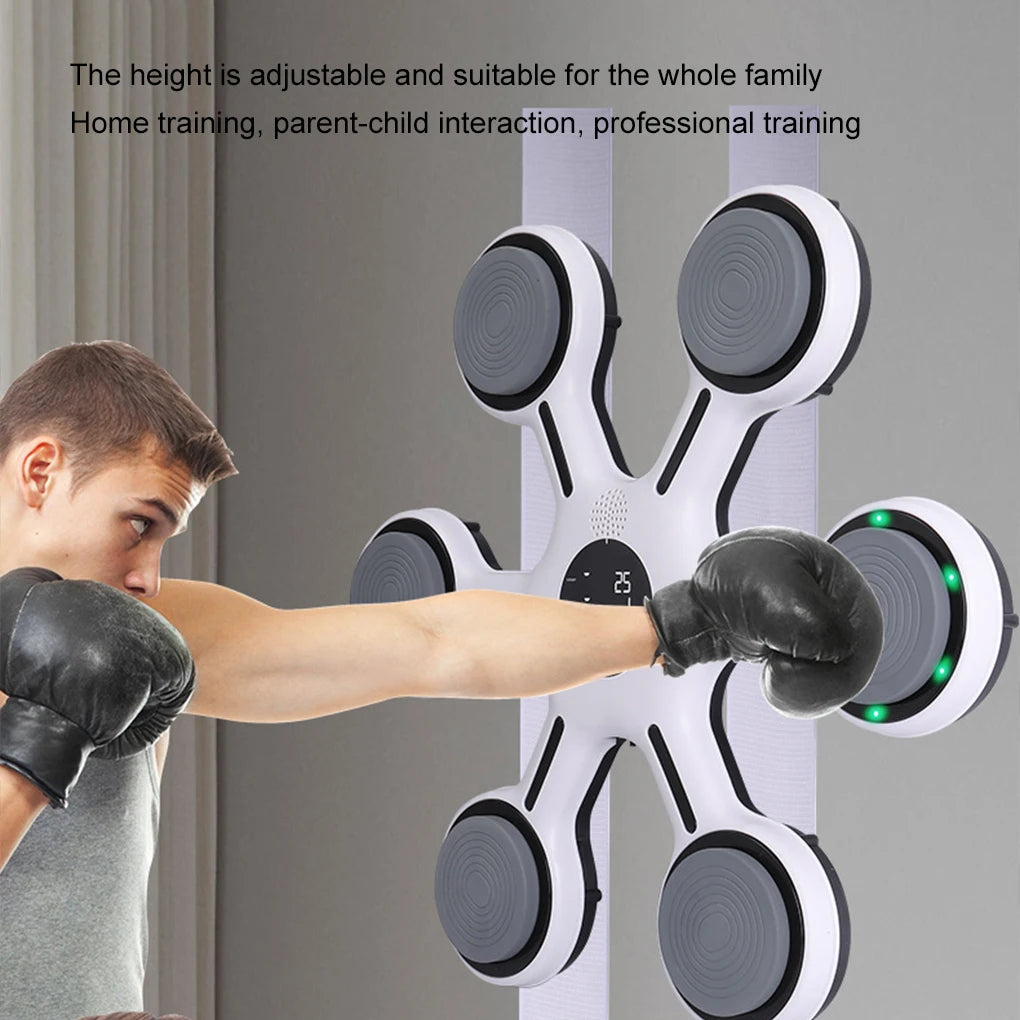 Elenxs Bluetooth Boxing Machine Wall Mounted for Home Exercise