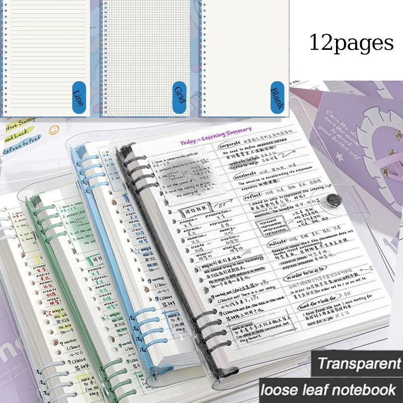 Journal Writing Detachable Cover Planner Diary Refillable
