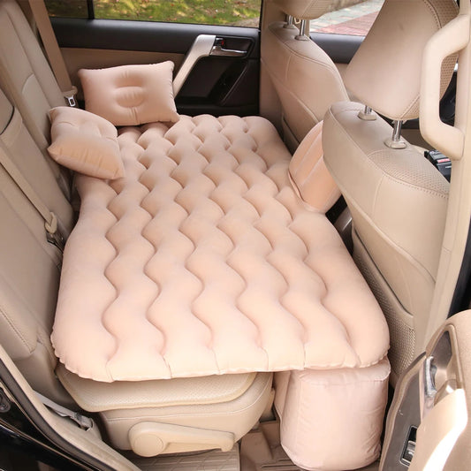 Car Air Inflatable Travel Mattress Bed Universal Back Seat Cushion