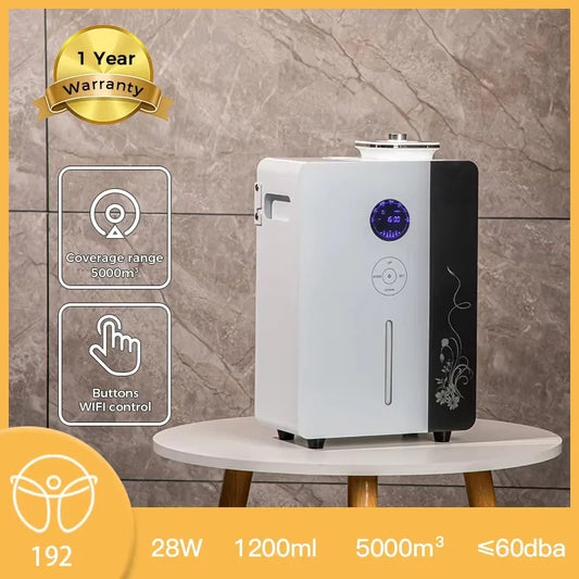 Namste Aroma Diffuser 8000m3 1200ml Capacity Metal Commercial