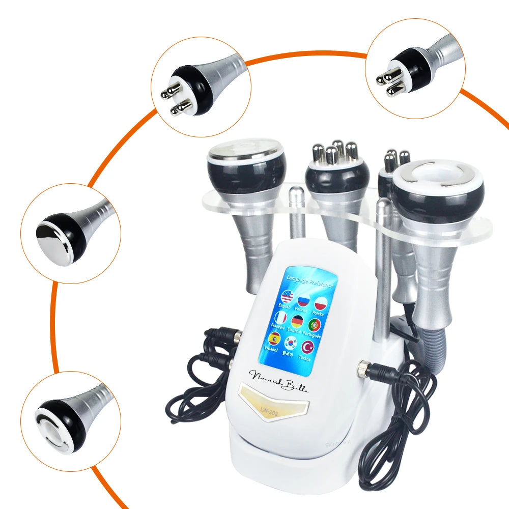 Ultrasonic Cavitation Body Slimming Machine Facial Massager