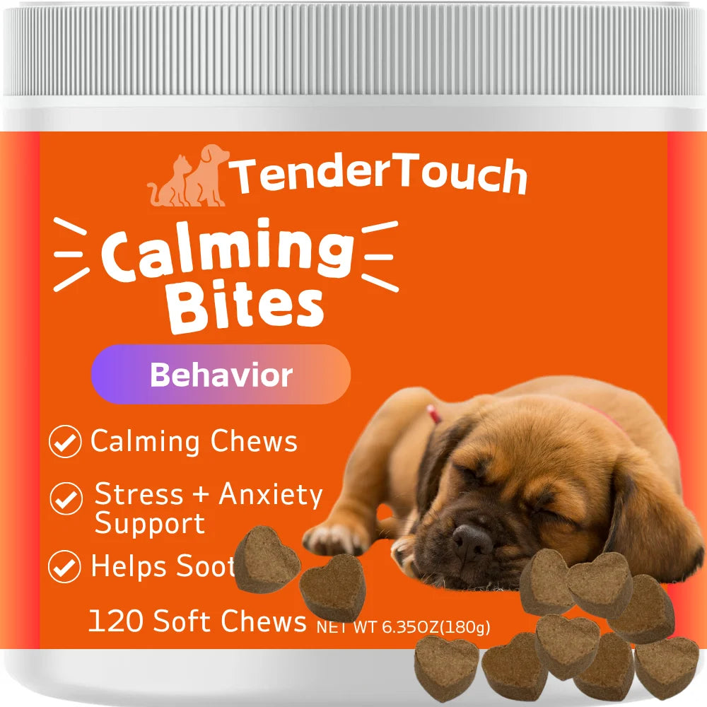 TenderTouch Calming Chews For Dogs Natural Anxiety Relief