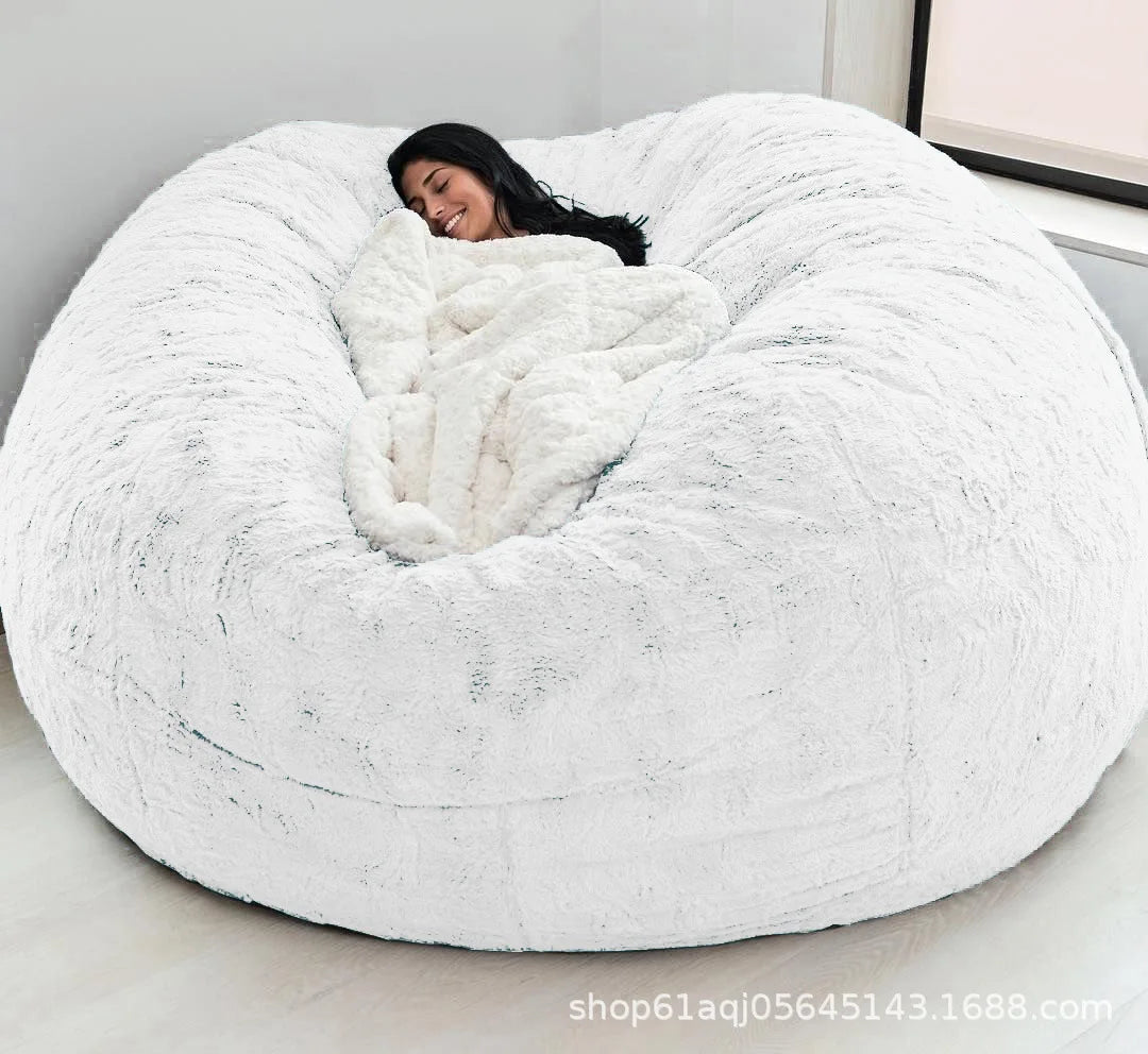 MDNG Soft Recliner Beanbag Sofa for Modern Nordic Living Room