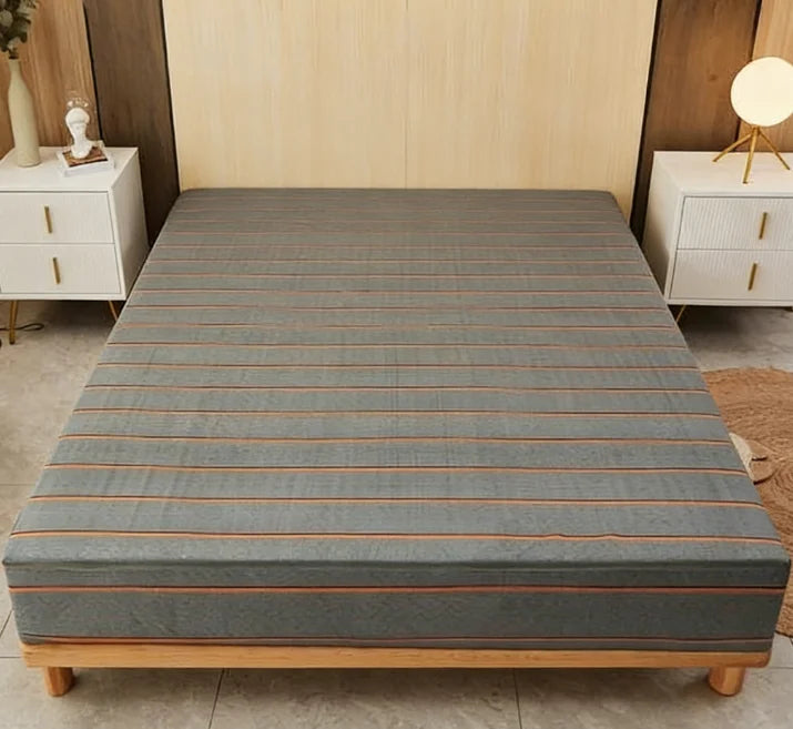 Zip Off Top Waterproof Fitted Sheet Breathable For Hypoallergenic Comfort