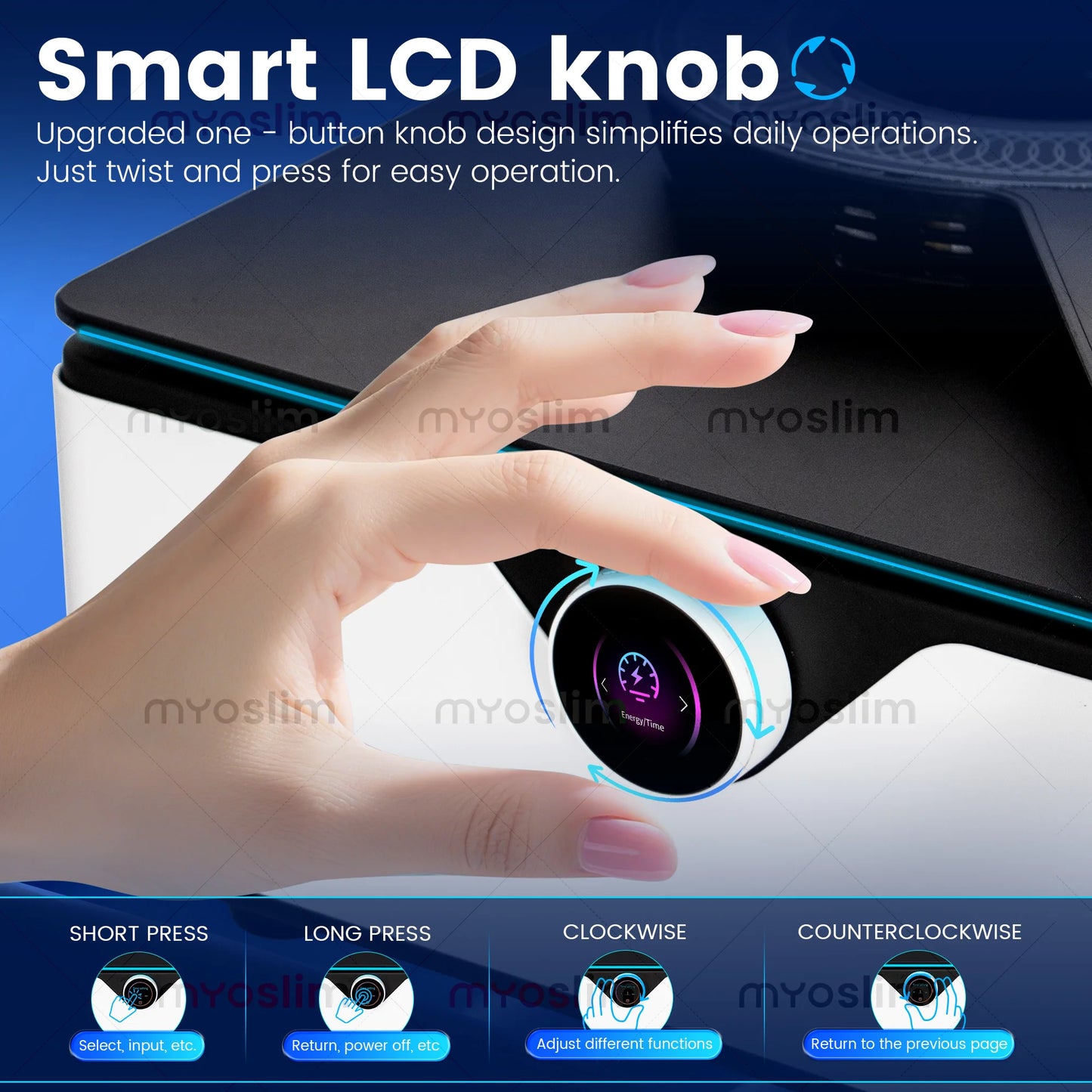 TAIXL Portable PEMF Therapy Magnetotherapy Machine for Pain Relief