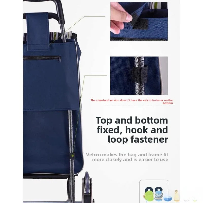 Others Foldable Waterproof Cart Bag For Travel And Outdoor Use