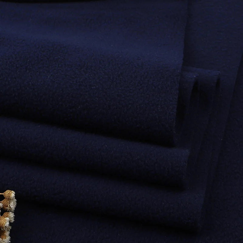 Thickened Anti-Pilling Polar Fleece Fabric Single-Sided Knitted Children's Clothing  Material Soft Warm Fabric for Kids' Wear