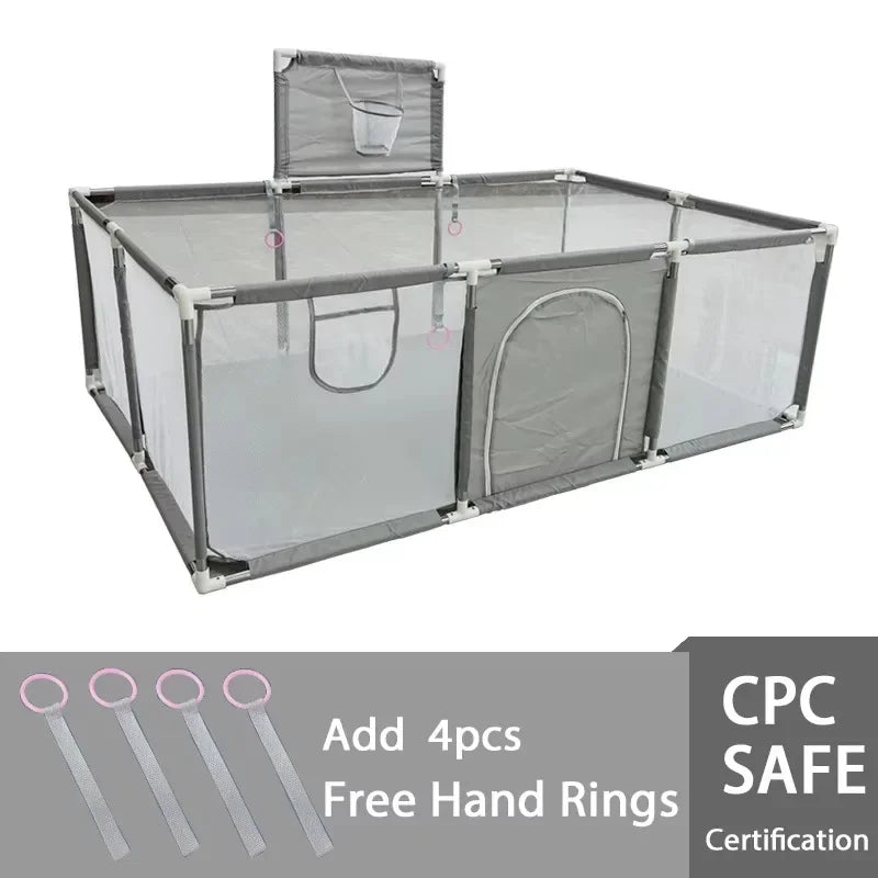 Baby Indoor Playpen and Activity Fence for Safe Play