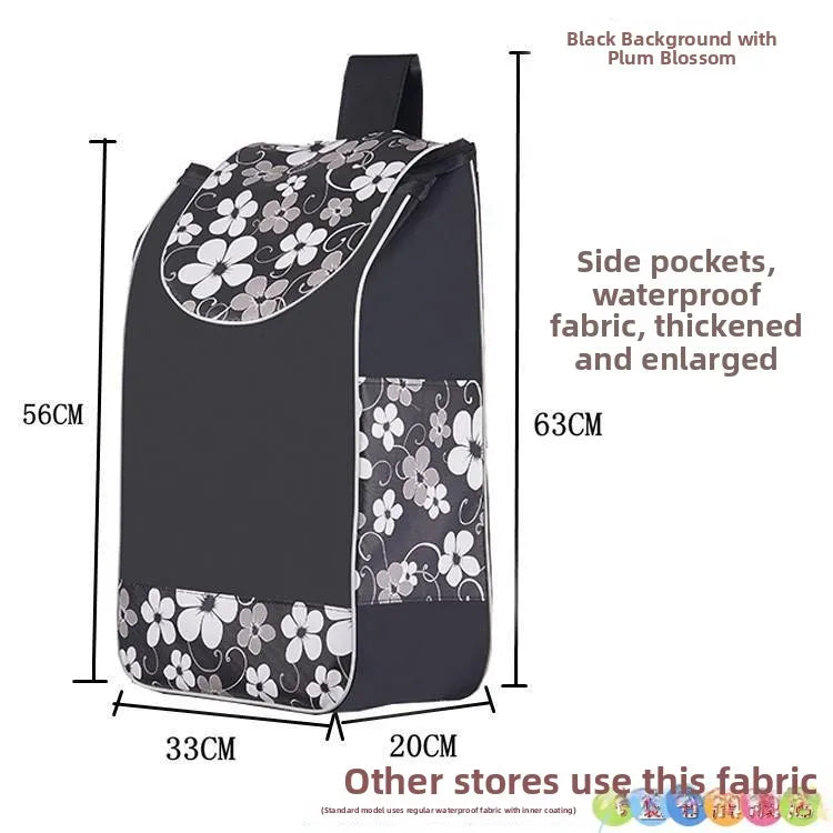 Others Foldable Waterproof Cart Bag For Travel And Outdoor Use