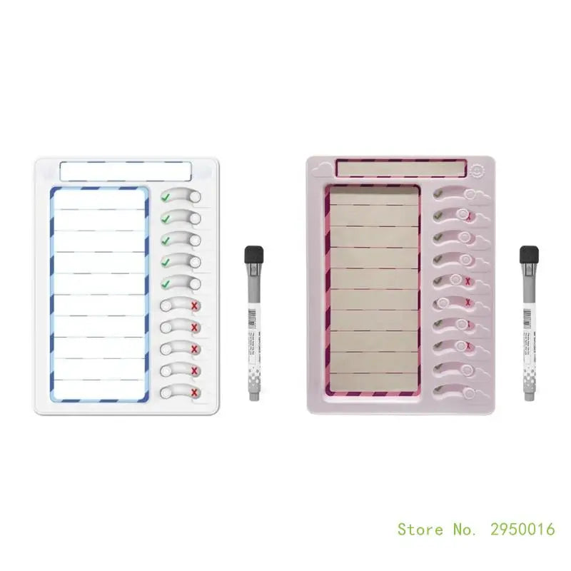 ADHD Erasable Sliding Chore Chart To Do List Routine Planner