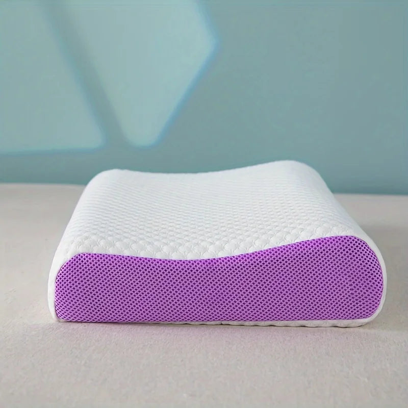 Breathable TPE Pillow With Air Layer For Cervical Neck Support