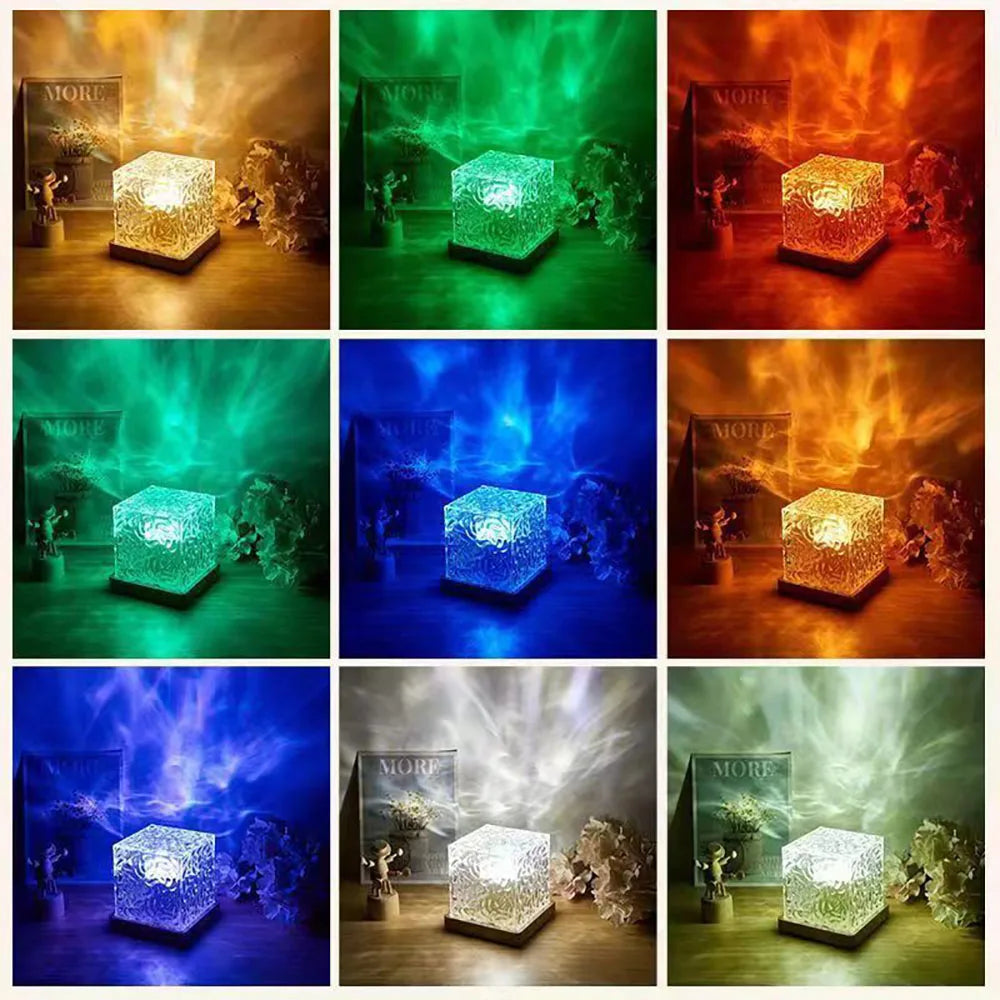 RTONTR Northern Light Starry Sky Projector Lamp Ocean Night Light