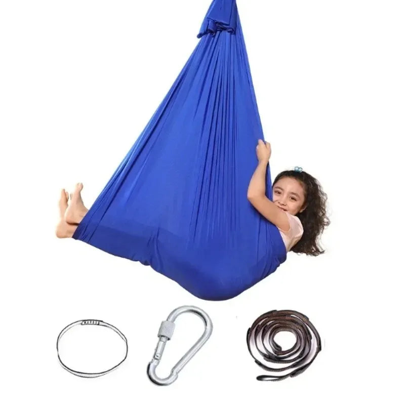 Yandex Sensory Swing for Children Outdoor Hammock With Extension Straps