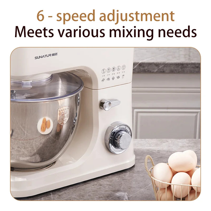 SUNATUR 2000W Stand Mixer All-In-One Kitchen Appliance