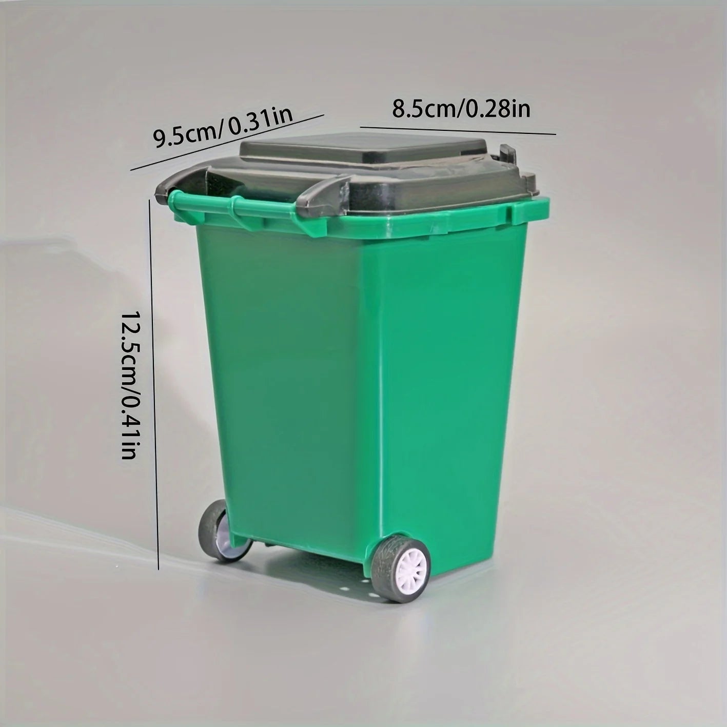 Portable Mini Desktop Trash Bin Pen Holder