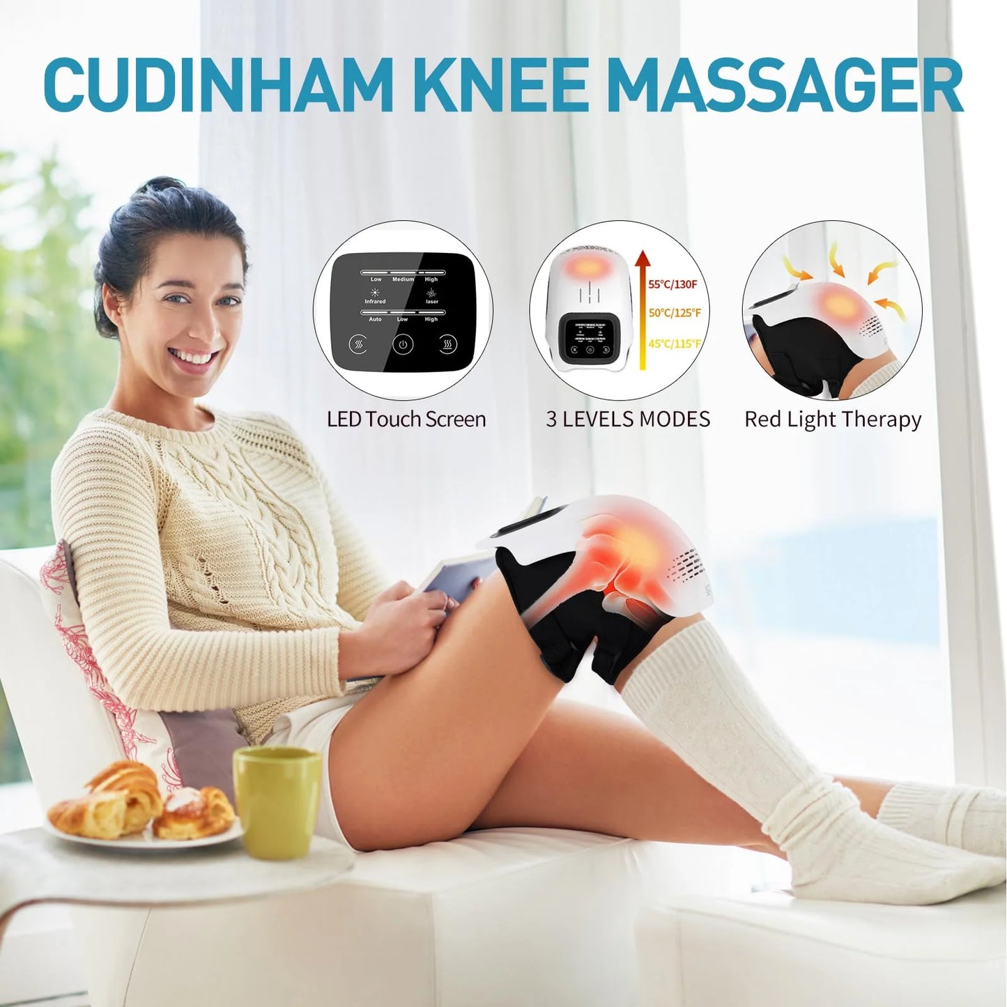 Cordless Joint Massager for Knee Shoulder and Elbow