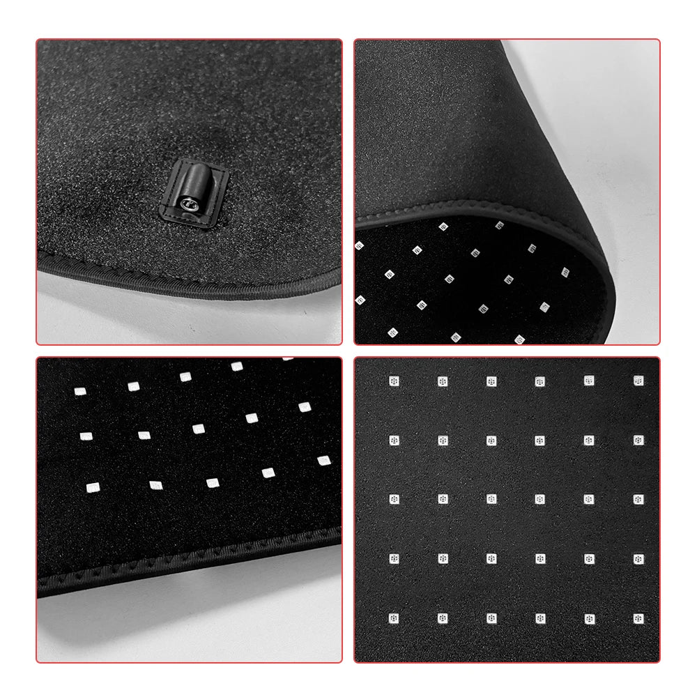 Red Light Therapy Pad Infrared 660nm 850nm Dual Chip