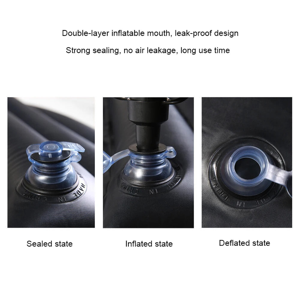 Car Air Inflatable Travel Mattress Bed For Back Seat Universal