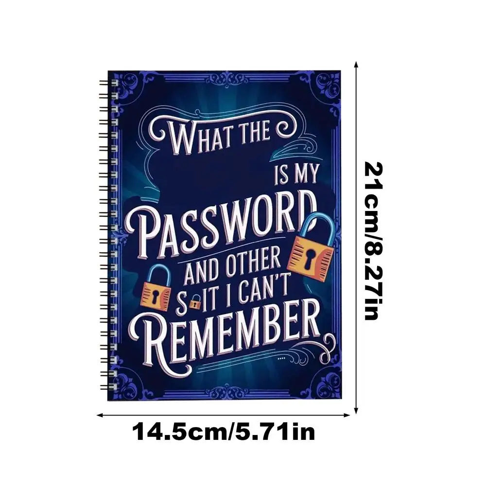 Password Book Internet Account Organizer For Cybersecurity