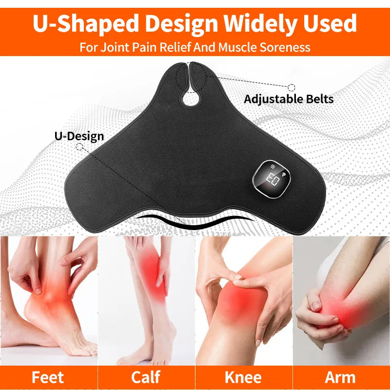 Wireless Light Therapy Massage Belt 660nm 850nm For Plantar Fasciitis