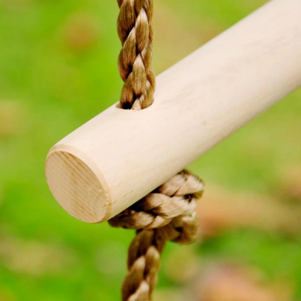 Wooden Rope Climbing Ladder For Kids Outdoor Playground Toy