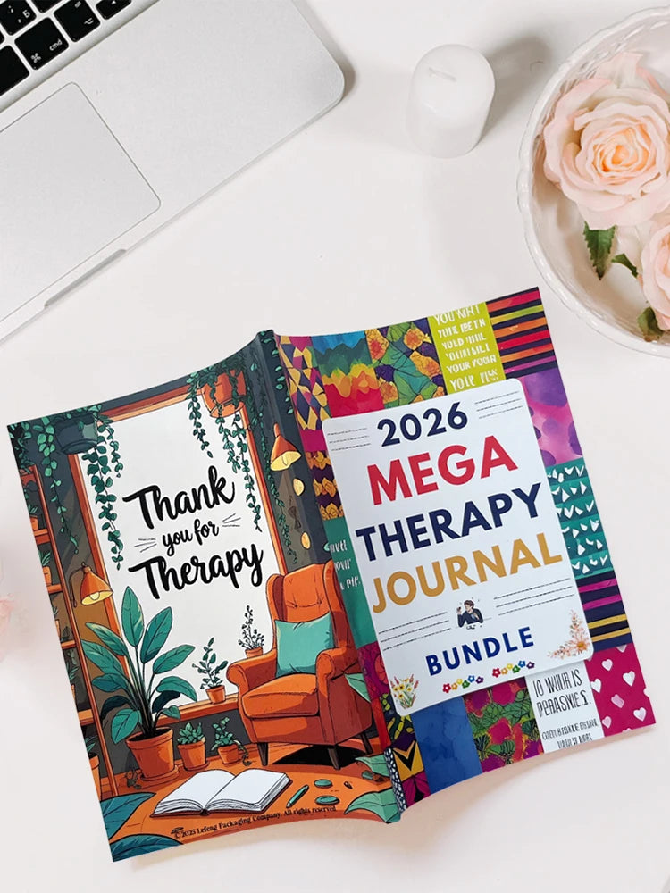 Mega Therapy Journal Trauma Recovery Guide Notebook