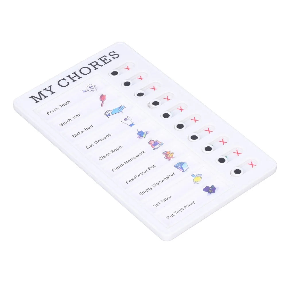 Erasable Reusable Chore Planner Daily Task Organizer
