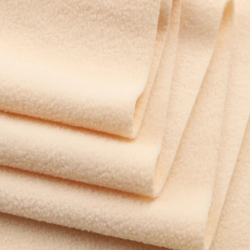 Thickened Anti-Pilling Polar Fleece Fabric Single-Sided Knitted Children's Clothing  Material Soft Warm Fabric for Kids' Wear