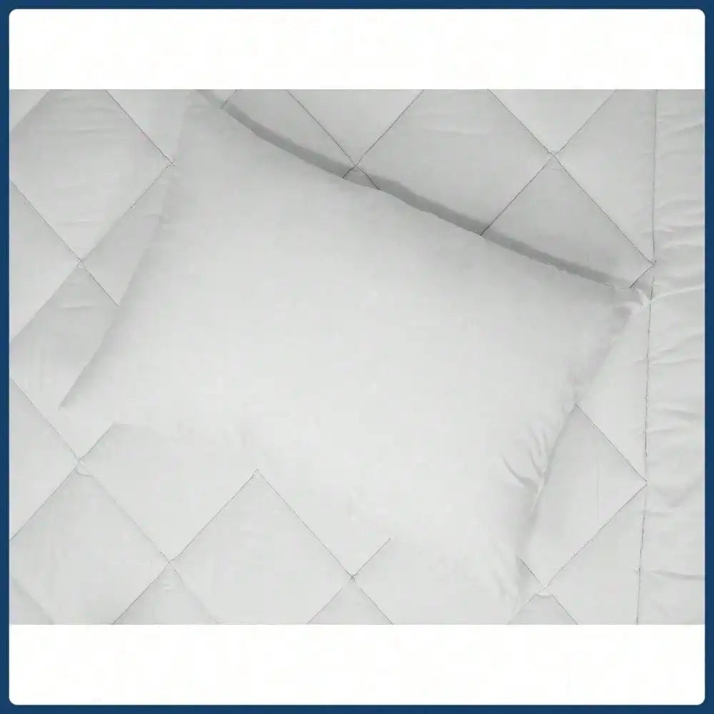 (Pack of Two) Comfort Full Size Pillow, Standard/Queen, 20" x 28"